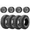 Valor Offroad V16 satin gunmetal beadlock on Journey Rock Poison tires | 4/137