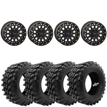 System 3 SB6 matte black beadlock on SuperGrip XT | 4/137