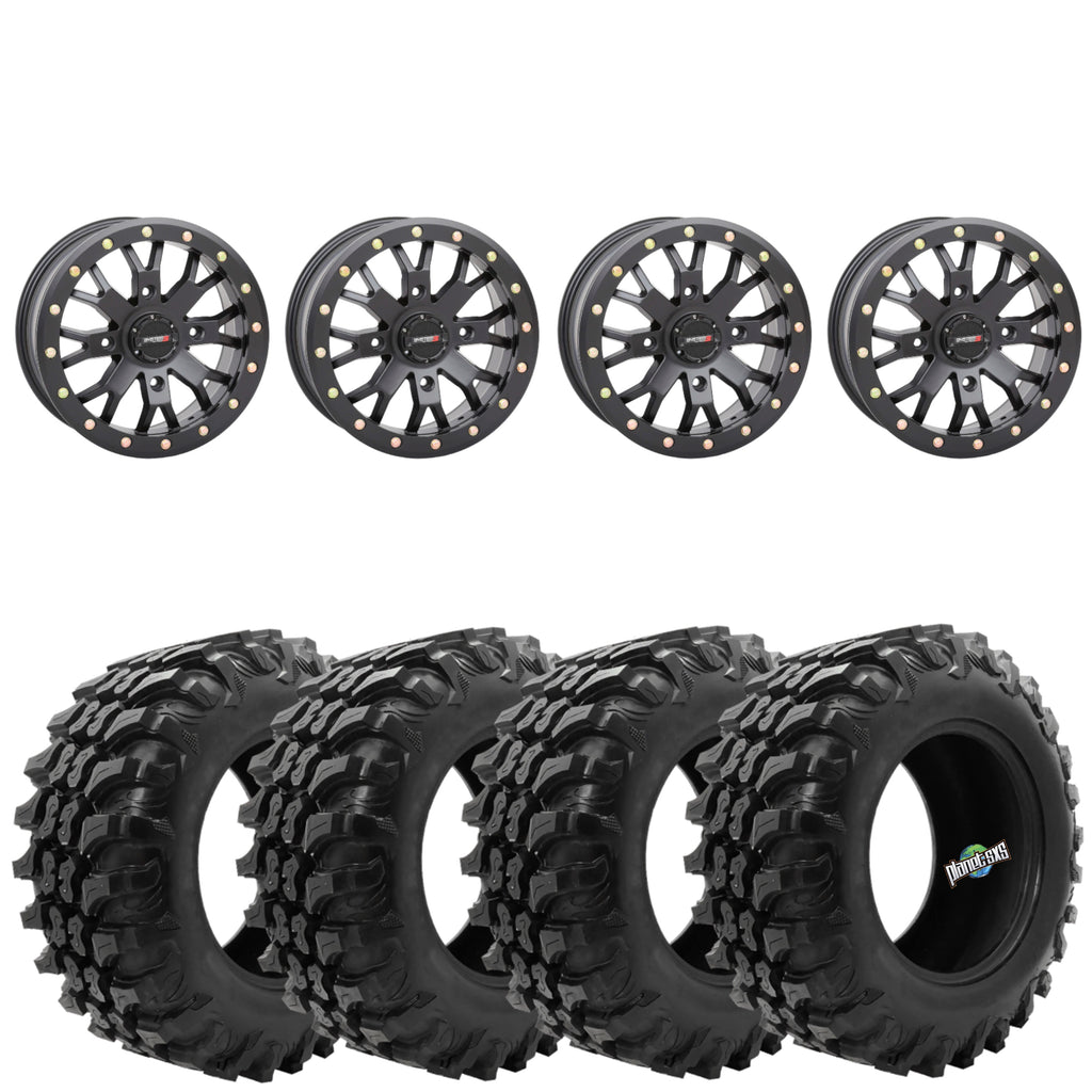 System 3 SB4 matte black beadlock on SuperGrip XT | 4/137