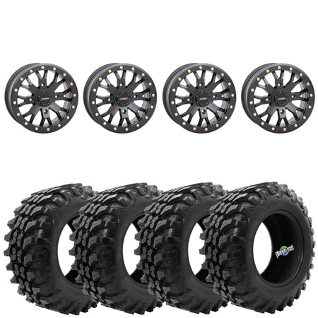 System 3 SB4 matte black beadlock on SuperGrip XT | 4/137