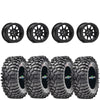 Valor Offroad V18 gloss black beadlock on Maxxis Roxxzilla | 5/4.5