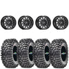 Valor Offroad V17 gloss black milled wheel on Maxxis Roxxzilla | 5/4.5