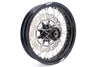 KKE 17 inch Supermoto Wheels Rims for HONDA XR650L 1993-2024 Black Hub Discs