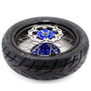 KKE 3.5/4.25*17inch Supermoto Spoked Wheels CST Tires For SUZUKI DRZ400 DRZ400E DRZ400S