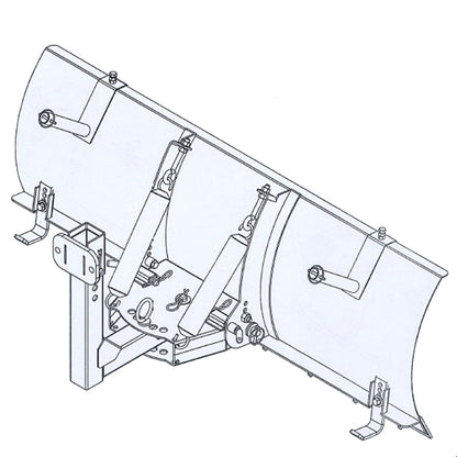 IMPACT IMPLEMENTS ® BCS 2 Wheel Tractor Snow Plow