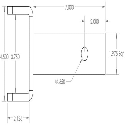 IMPACT IMPLEMENTS® Sleeve Hitch Adapter
