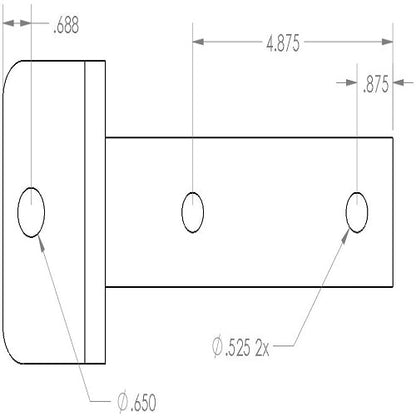 IMPACT IMPLEMENTS® Sleeve Hitch Adapter