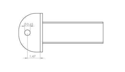 IMPACT IMPLEMENTS™ Sleeve Hitch to 2" Receiver Hitch