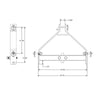 IMPACT IMPLEMENTS™ Three-Point Adapter to Sleeve Hitch