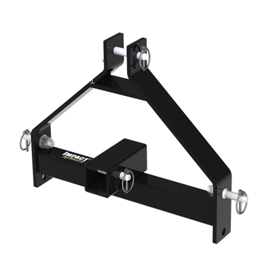 IMPACT IMPLEMENTS™ Three-Point Adapter to 2" Receiver Hitch