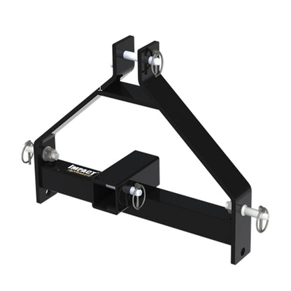 IMPACT IMPLEMENTS™ Three-Point Adapter to 2" Receiver Hitch