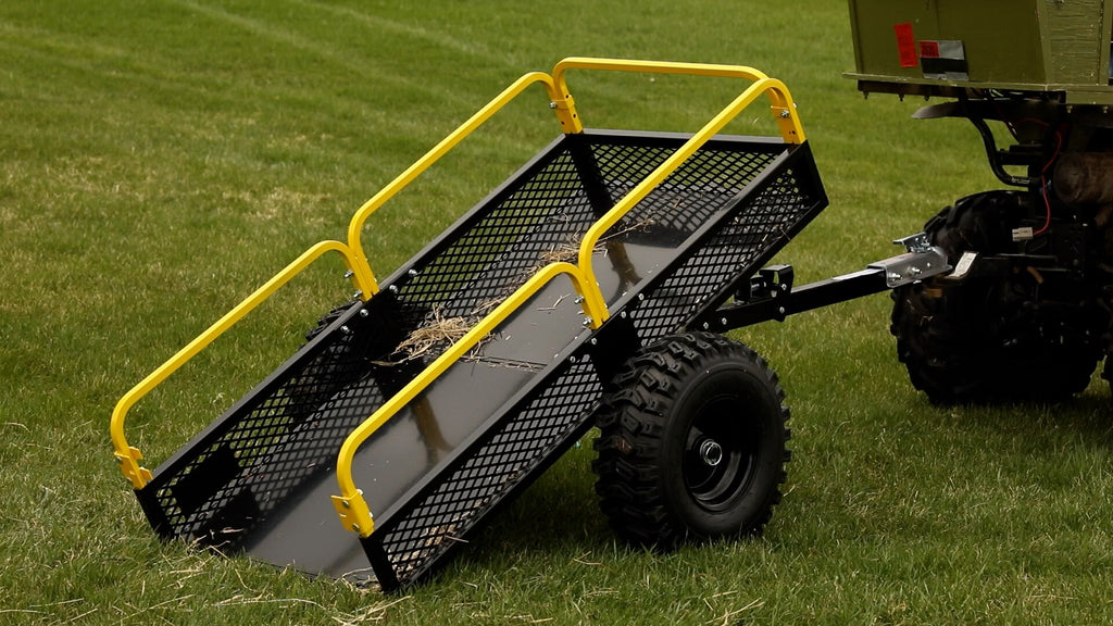 IMPACT IMPLEMENTS® 1000lb ATV/UTV Agricultural Field Trailer