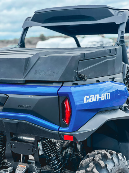 HIGHLANDS Cargo UTV Rear Bed Cover for 2021-2026 Can-Am Commander