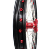 KKE 17 & 14 Kids Wheels Rims For HONDA CRF150R CRF150RB 2007-2025 Red Alloy Nipple