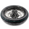 KKE 3.5/4.25*17in. Supmermoto Wheels Set For SUZUKI DRZ400SM 2005-2024 CST Tires
