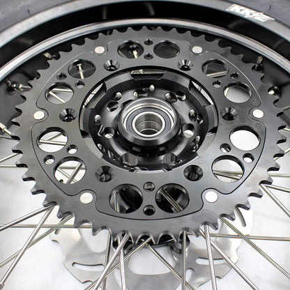 KKE 17inch Supermoto Wheels For SUZUKI DRZ400 DRZ400E DRZ400S CST Tires