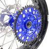 KKE 3.5 & 4.25 Wheels for Yamaha WR250F 2001 WR450F 2003-2018 Blue