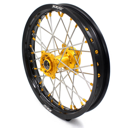 KKE 19 & 16 RM80 RM85 1993-2025 Kids Wheels for Suzuki Gold Nipple