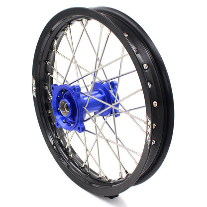 KKE 19 & 16 Kids Wheels fit for Suzuki RM85 RM80 Yamaha YZ80 YZ85 Blue Hub