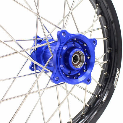 KKE 19 & 16 Kids Wheels fit for Suzuki RM85 RM80 Yamaha YZ80 YZ85 Blue Hub