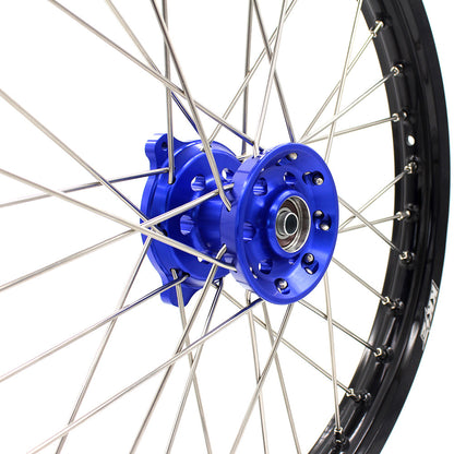 KKE 19 & 16 Kids Wheels fit for Suzuki RM85 RM80 Yamaha YZ80 YZ85 Blue Hub