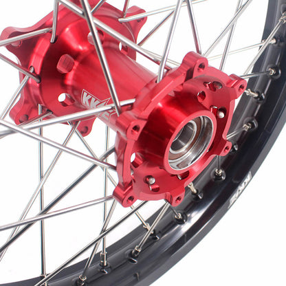 KKE 21" 18" Enduro Spoked Wheels For GAS GAS EC MC EX 125-450CC 2021-2025 Dirtbike Spoked Wheels Set
