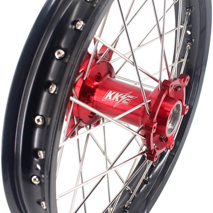 KKE 21" 18" Enduro Spoked Wheels For GAS GAS EC MC EX 125-450CC 2021-2025 Dirtbike Spoked Wheels Set