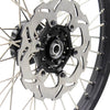 KKE 21/18 Enduro Dirtbike Wheel Rim For SUZUKI DRZ400 DRZ400S DRZ400E Black Hub & Rim