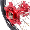KKE 21/18 Spoked Enduro Wheels for GAS GAS Enduro Bikes 2004-2017 Red
