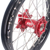 KKE 21/18 Spoked Enduro Wheels for GAS GAS Enduro Bikes 2004-2017 Red
