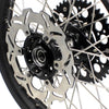 KKE 21/18 Enduro Off Road Wheels Rim Fit For SUZUKI DRZ400SM 2005-2024 Black Hub
