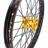 KKE 21 & 19 MX Wheels Rims for SUZUKI RMZ250 2007-2025 RMZ450 2005-2025 Black Spokes