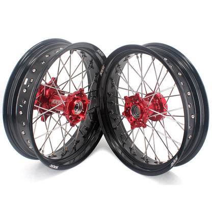 KKE 3.5 & 4.25*17inch Supermoto Wheels Rims for GAS GAS Enduro Bikes 2018-2020