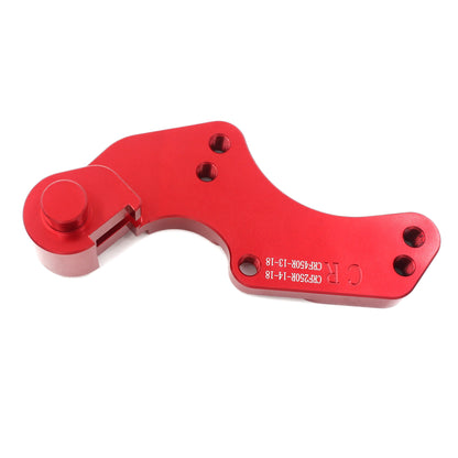 KKE Brake Adapter Compatible with Honda CRF250R 04-21 CRF450R 02-21 Red