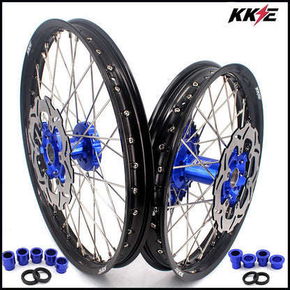 KKE 21 & 19 Rims for YAMAHA YZ125 YZ250F 1999-2016 YZ250F 01-15 YZ450F