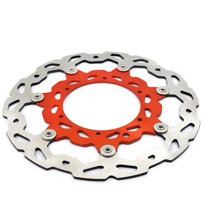 KKE Orange/Blue Oversize 320MM Brake Disc For KTM 125CC-640CC 1998-2022