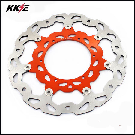 KKE Orange/Blue Oversize 320MM Brake Disc For KTM 125CC-640CC 1998-2022