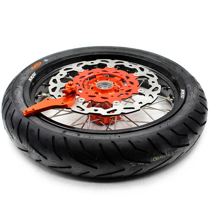 KKE 3.5 & 5.0 Supermoto CST Tires for KTM SX SX-F XC XC-F 125-530CC 2003-2025 Orange