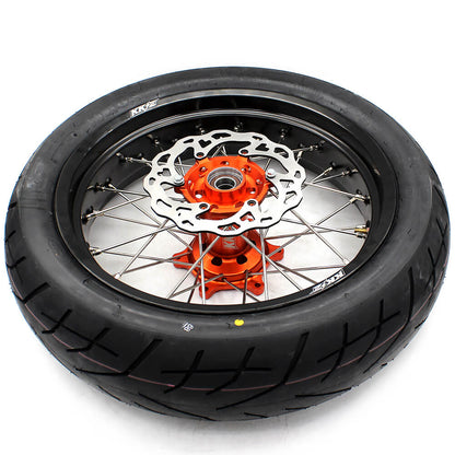KKE 3.5 & 5.0 Supermoto CST Tires for KTM SX SX-F XC XC-F 125-530CC 2003-2025 Orange