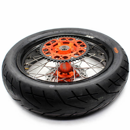 KKE 3.5 & 5.0 Supermoto CST Tires for KTM SX SX-F XC XC-F 125-530CC 2003-2025 Orange