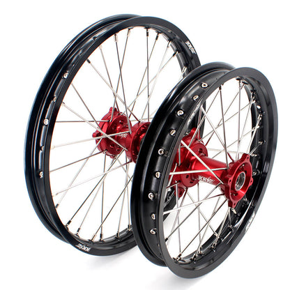 KKE 17/14 Kid's Wheels Rims for HONDA CRF150R CRF150RB 2007-2025 Mini Bike Red