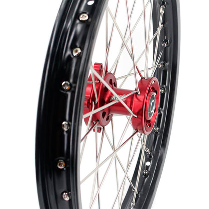 KKE 17/14 Kid's Wheels Rims for HONDA CRF150R CRF150RB 2007-2025 Mini Bike Red
