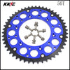 KKE Rear Billet Aluminum 44T/ 50T 51T Blue Sprocket For KTM Husqvarna Husaberg