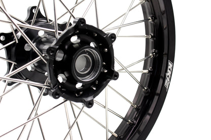 KKE Enduro 1.6*21" & 2.15*18" CNC Hub Electric Dirtbike Alloy Wheels Rims Fit STARK VARG Black Hub