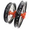 KKE 14"*1.4/12"*1.6 Kid's Small Wheels Rims Set Fit KTM SX 65 2002-2024