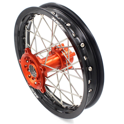 KKE 14"*1.4/12"*1.6 Kid's Small Wheels Rims Set Fit KTM SX 65 2002-2024