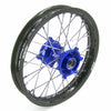 KKE 17/14 Factory Size Kids Big Wheels Rims Fit KTM SX 85 2025 Husqvarna TC85 2025 Blue