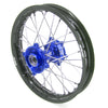 KKE 19/16 Factory Size Kids Big Wheels Rims Fit KTM SX 85 2025 Husqvarna TC 85 Blue