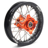 KKE 12/10 MIni Kid's Wheels For KTM SX50 2014-2023 GAS GAS MC50 2021-2023 Dirtbikes Orange Hub