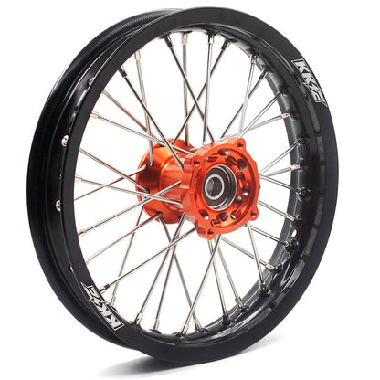 KKE 12/10 MIni Kid's Wheels For KTM SX50 2014-2023 GAS GAS MC50 2021-2023 Dirtbikes Orange Hub